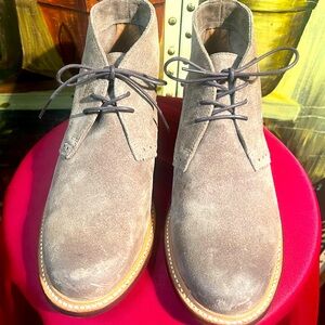 Men’s Size 9.5 Ariat Prescott Two24 Suede Leather Lace-Up Chukka Boots